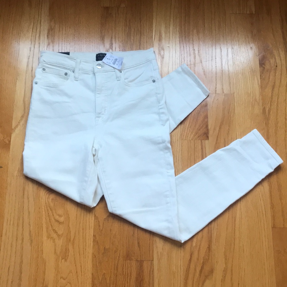 NWT J Crew Factory High Rise Skinny Jeans 27